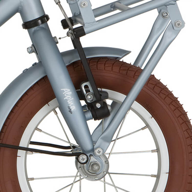 Fourche avant Alpina 12 Cargo bleu brumeux mat