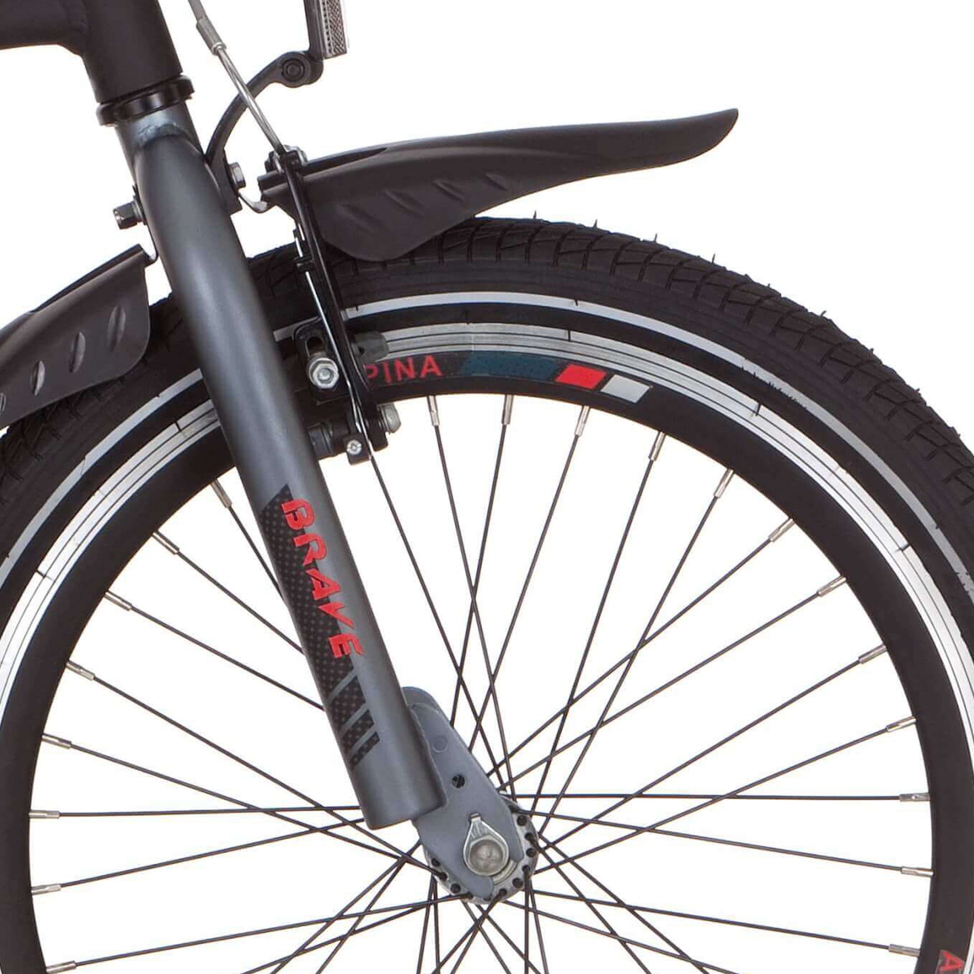 Fourche avant Alpina 20 Brave gris fer mat