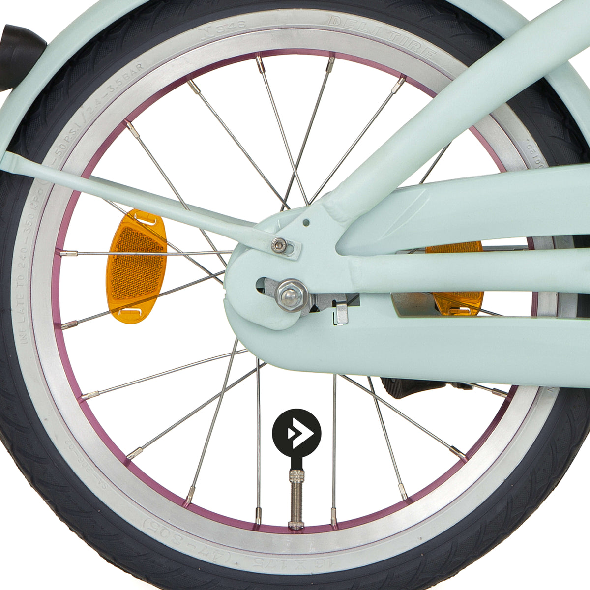 Alpina Achterwiel 16 Retirez J20 Anoid Pink Zink Spk