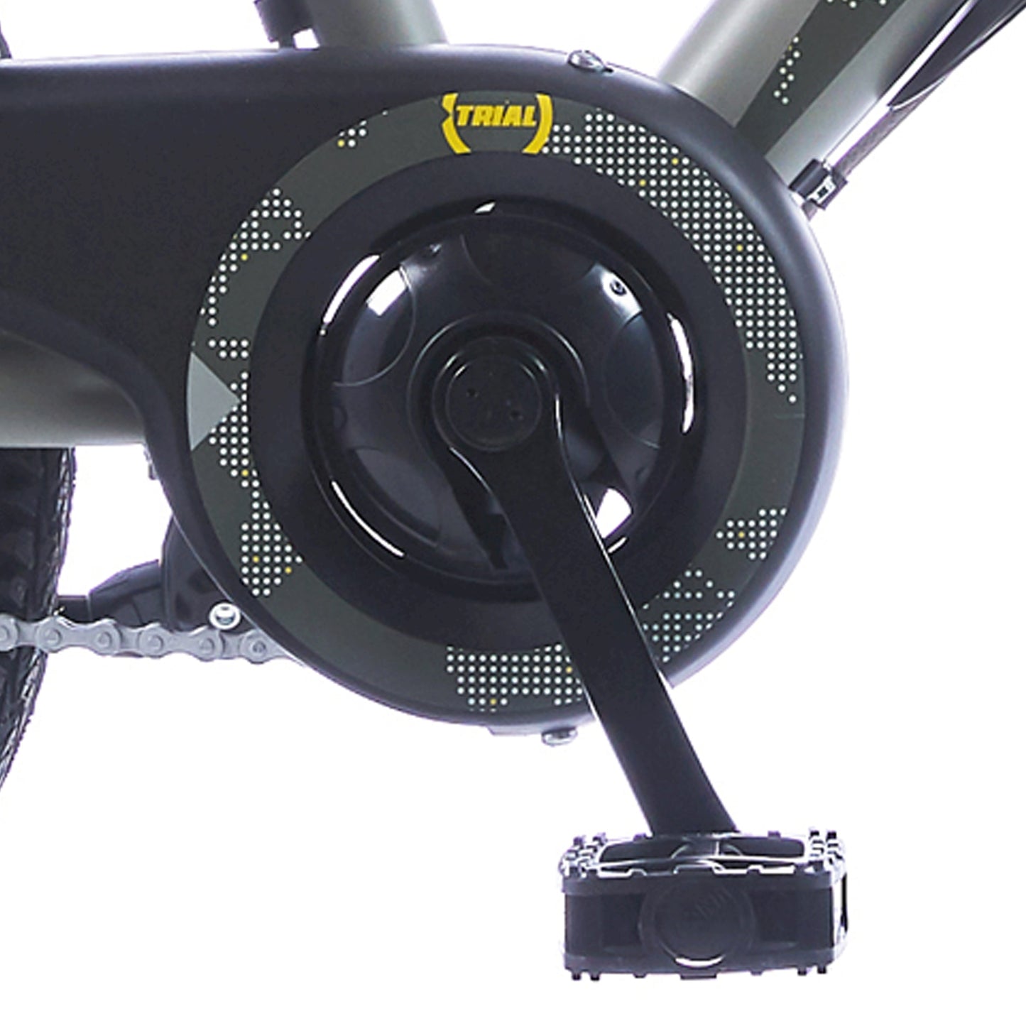 Alpina Crankkel 36t 127 Matt Black avec disque