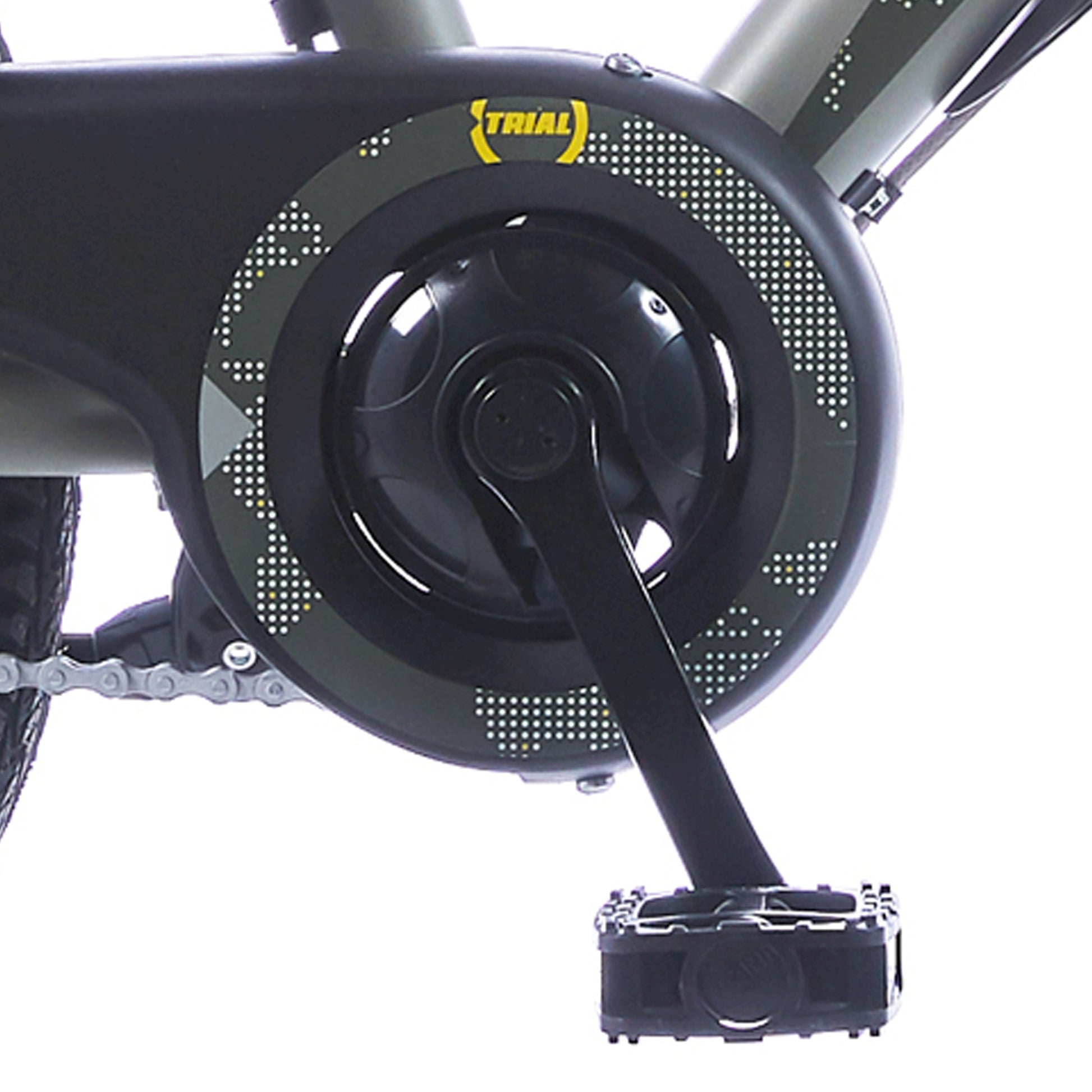 Alpina Crankkel 36t 127 Matt Black avec disque