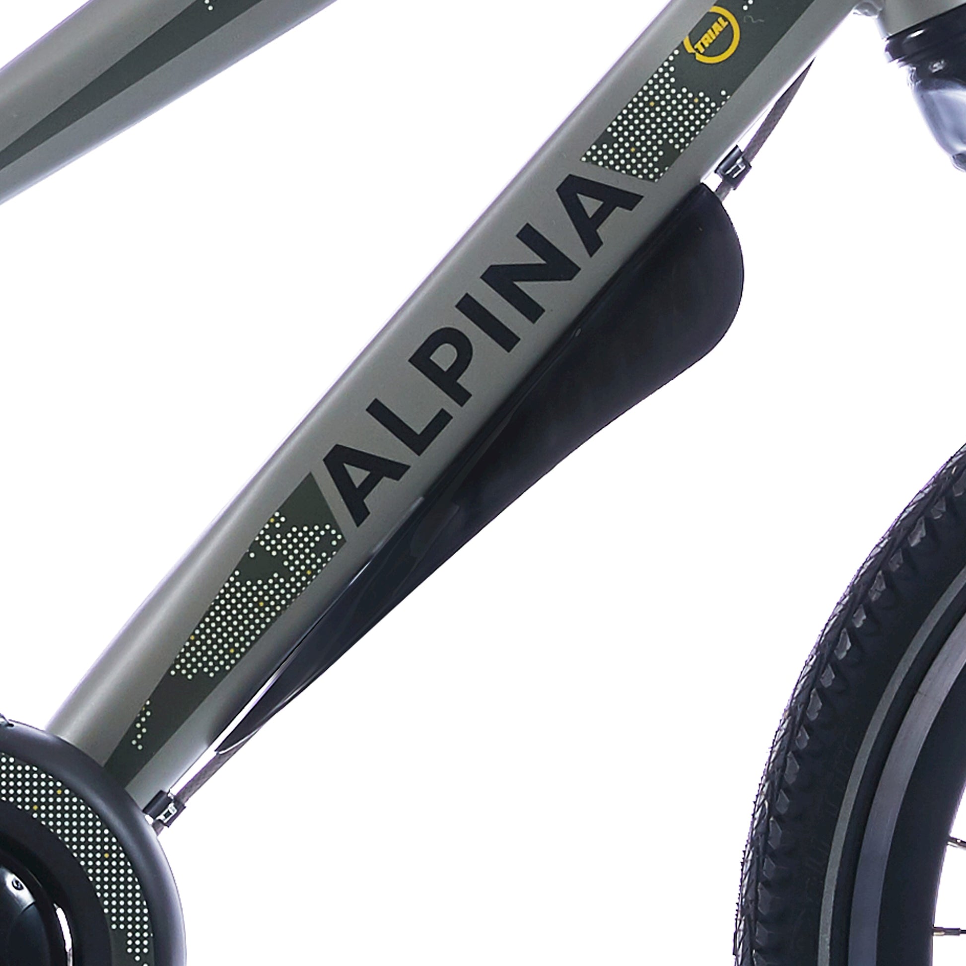 Alpina Fender Set Trail 20-22 PVC Black