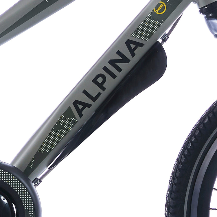 Alpina Fender Set Trail 20-22 PVC Black