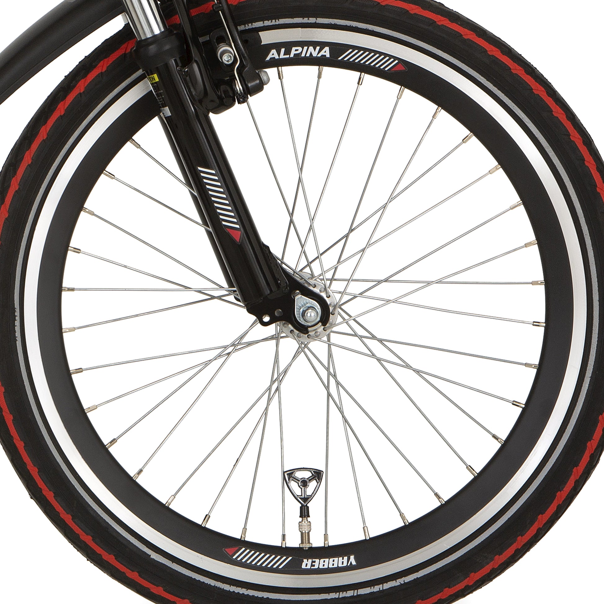 Alpina Front Roue 20 Hlqc Yabber Black Zinc Spk