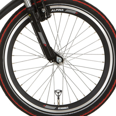 Alpina Roue avant 22 Hlqc Yabber Black Zinc Spk
