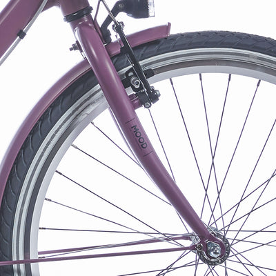 Fourche Alpina 24 mood mauve foncé mat