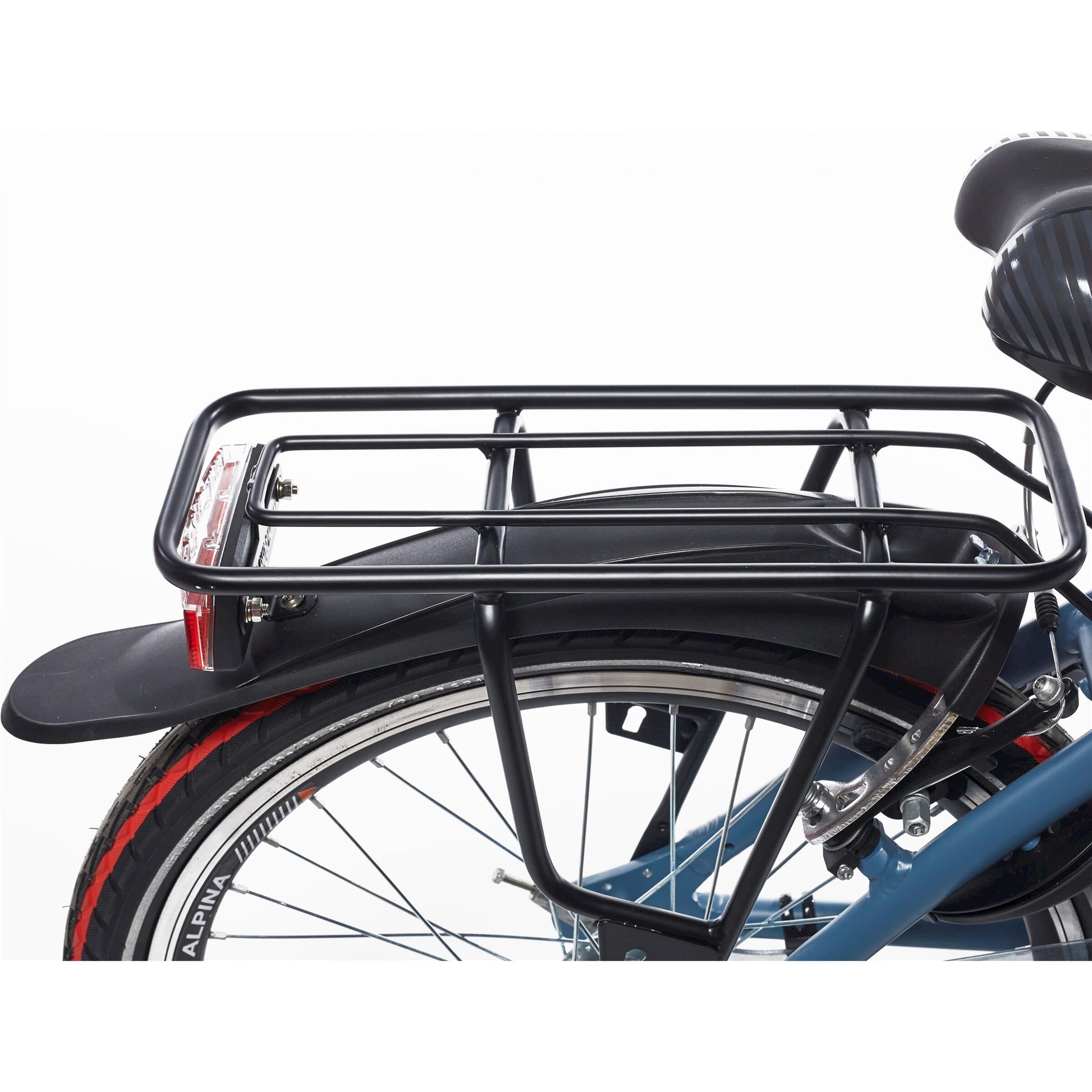 Porte-bagages arrière Alpina 20 yabber noir mat