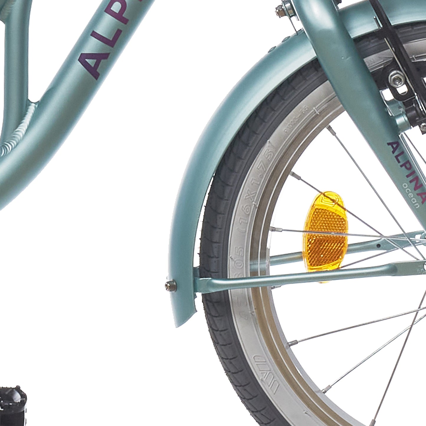 Alpina Fender Set + Tod 16 Ocean Soft Mint Matt