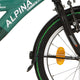 Alpina Fender Set + tige 16 Yabber Black Matt