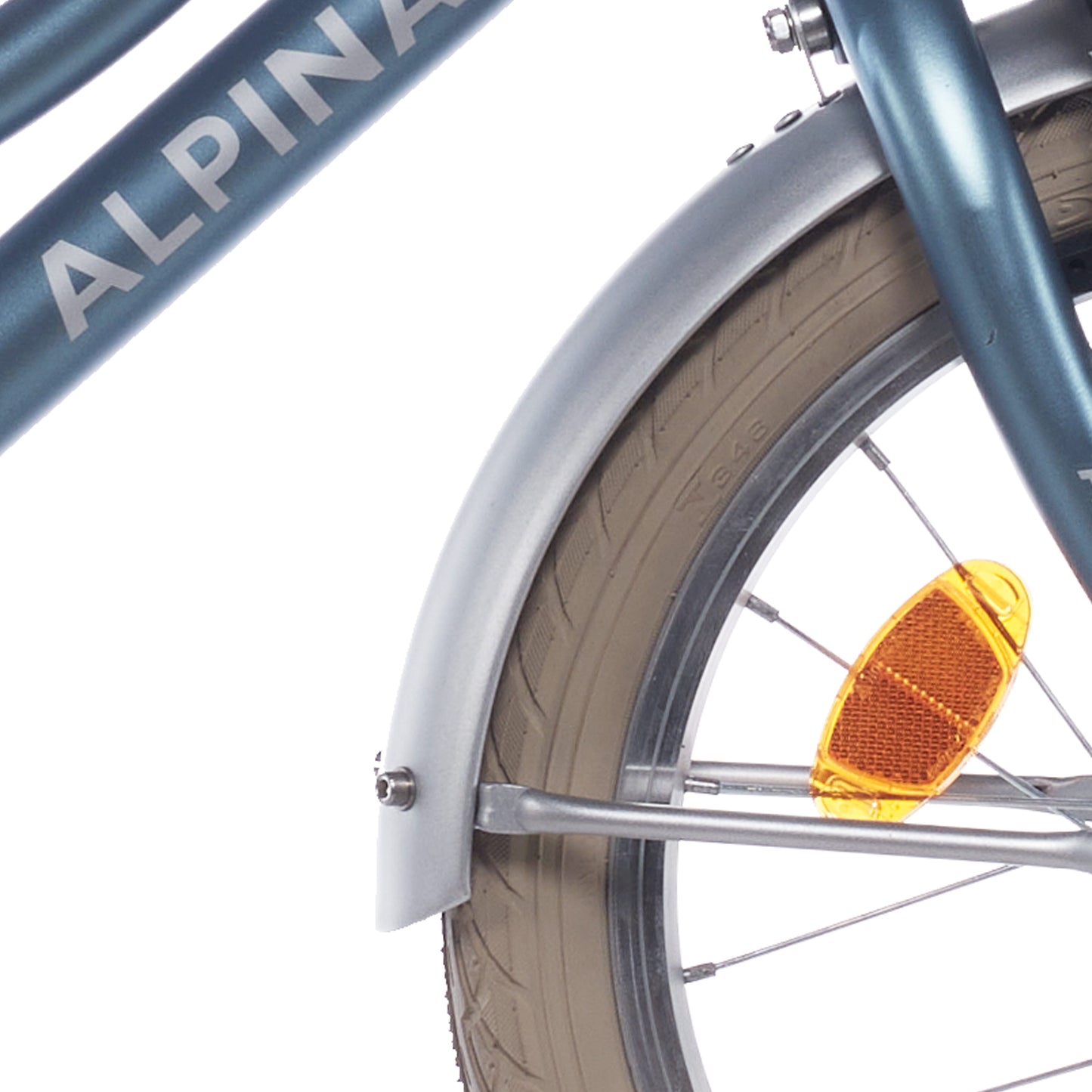 Alpina Fender Set + Tod 18 Cargo Silver Matt