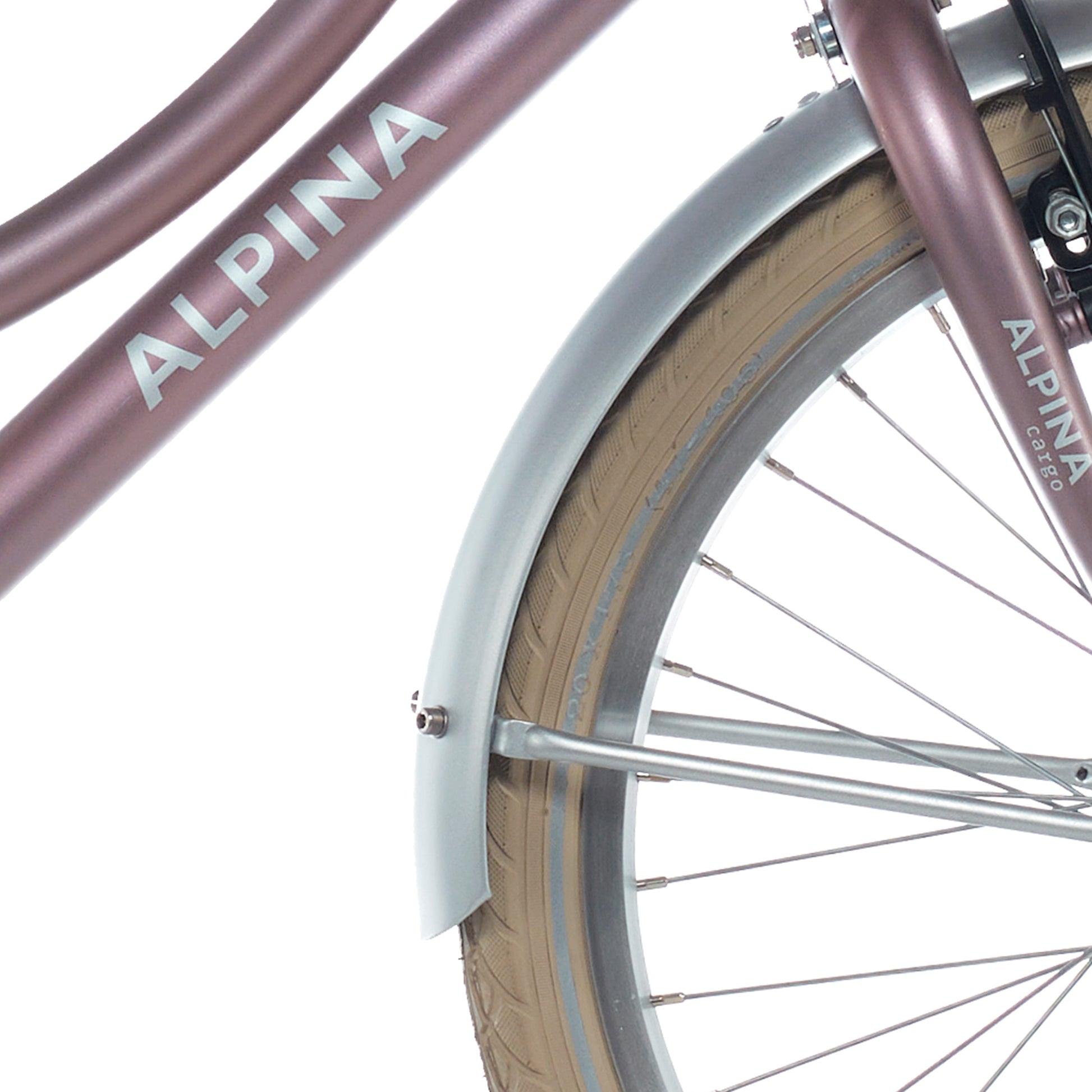 Alpina Fender Set + Tod 20 Cargo Silver Matt