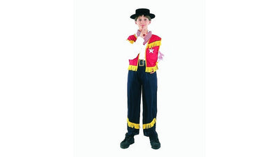 Costume de costume pour enfants clown Cowboy 7 à 9 ans