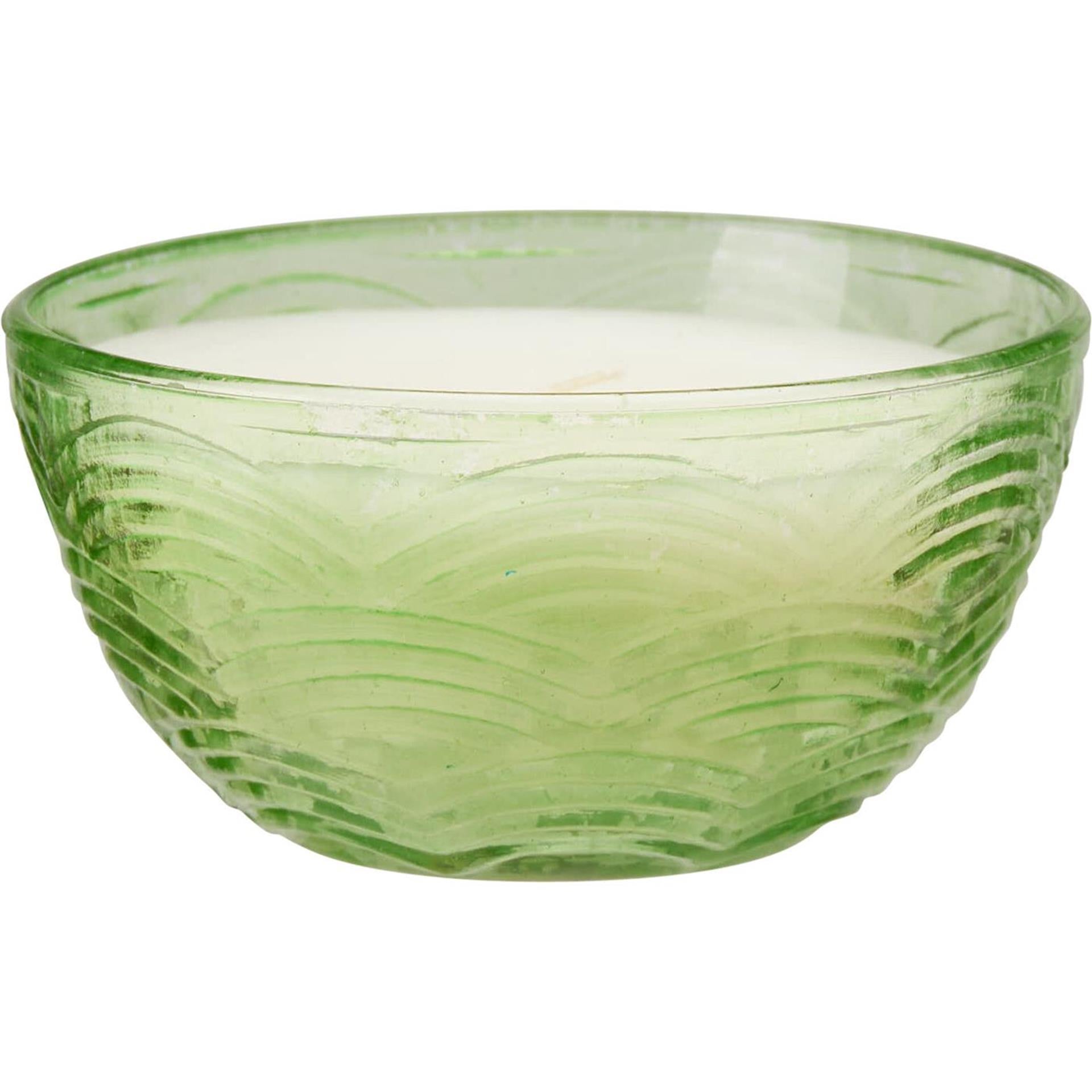 Bougie à la citronnelle Pro Garden dans un bol en verre
