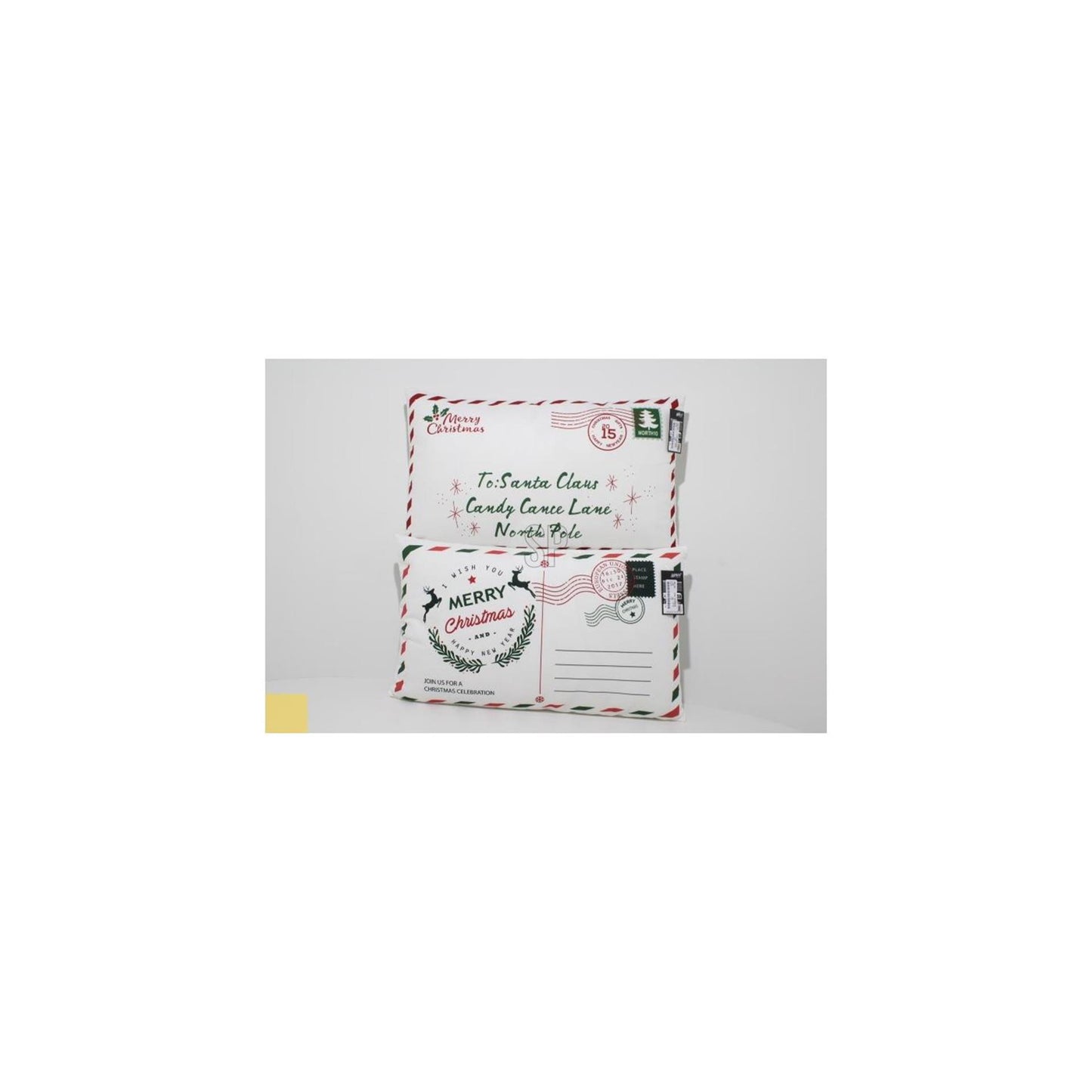 Oreiller décoratif pour la maison, enveloppe de Noël 50x30cm