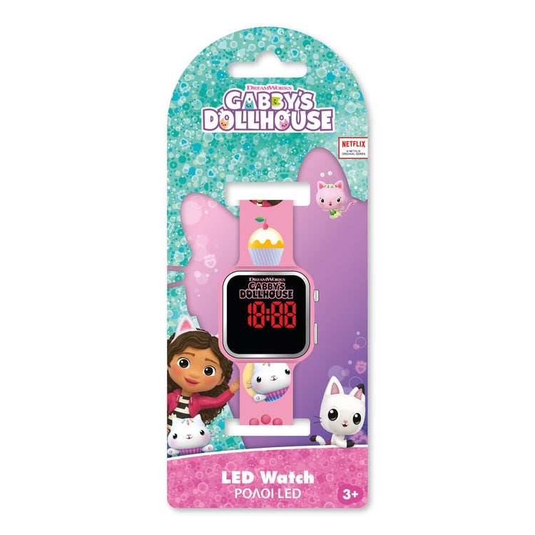 Montre LED pour enfants, maison de poupée de gabby (000574119)