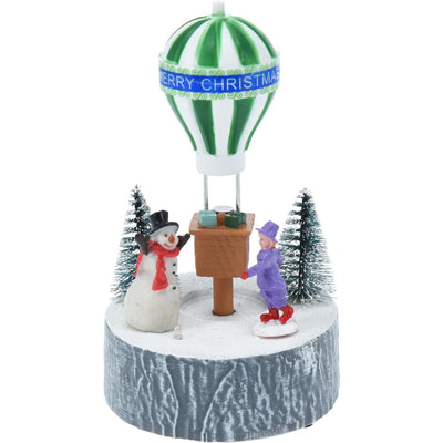 Décoration scène de Noël LED 17cm