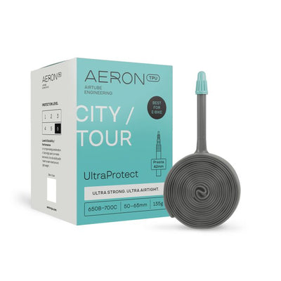 Chambre à air Aeron city tour ultraprotect 27.5 28 tpu