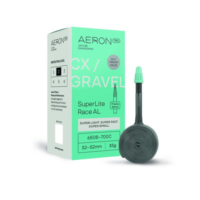 Aeron tpu aeron tpu cx gravier - superlite course al 32-52 valve presta 42 650b - 700c