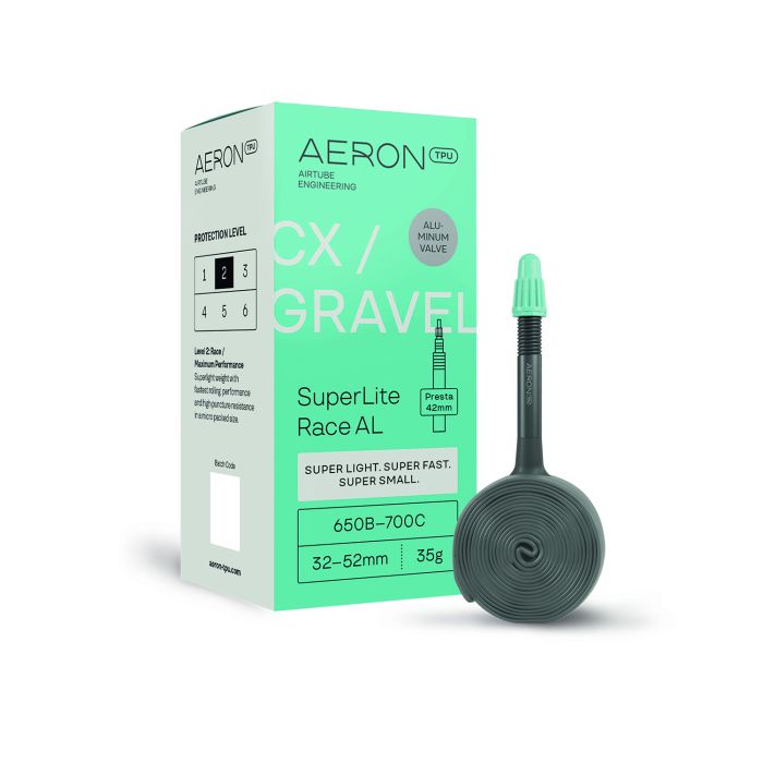 Aeron tpu aeron tpu cx gravier - superlite course al 32-52 valve presta 42 650b - 700c