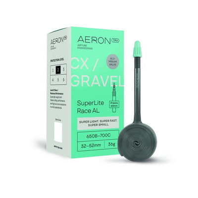 Aeron tpu aeron tpu cx gravier - superlite course al 32-52 valve presta 65 650b - 700c
