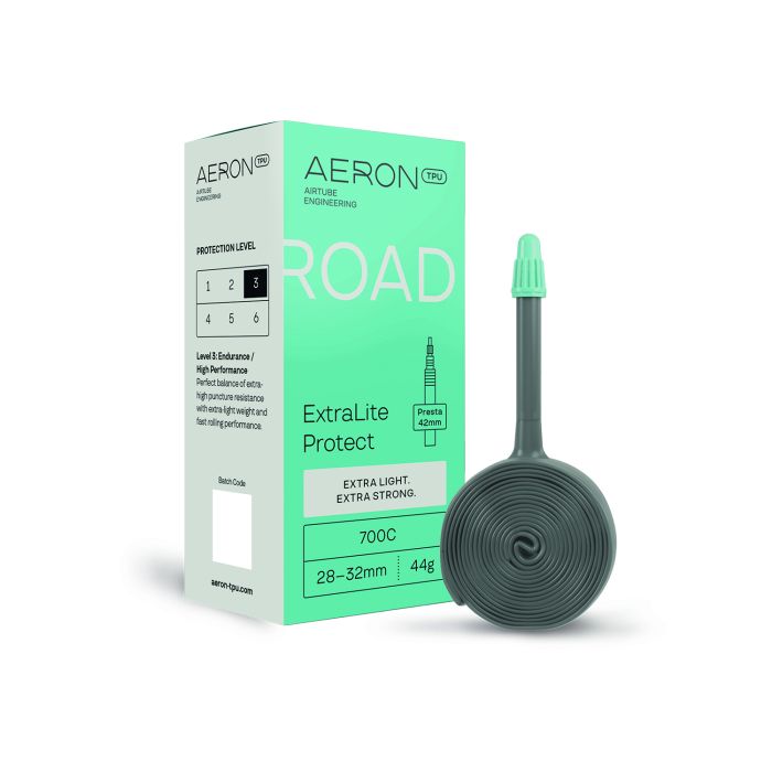 Chambre à air Aeron Road Extralite Protect 28-32 mm en TPU