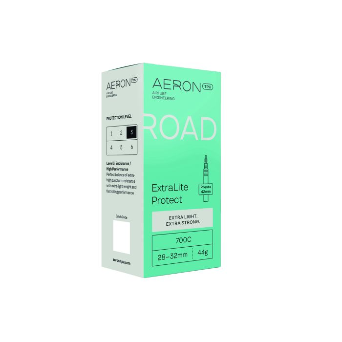 Chambre à air Aeron Road Extralite Protect 28-32 mm en TPU