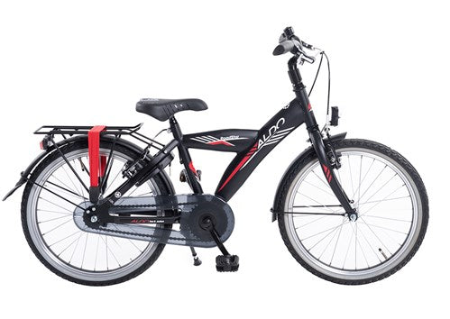 Aldo 20 pouces Roadstar Bicycle Matte Black Red Stripe