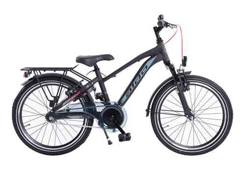 Aldo 20 pouces pic 2,0 vélo alu tapis noir rouge