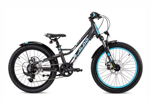 Aldo 20 pouces xride alu gris bleu 7v Hub -Damin Disc frein