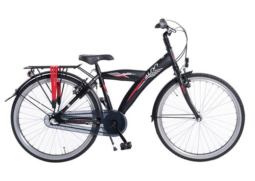 Aldo 24 pouces Roadstar Bicycle 3V tapis noirs rouges