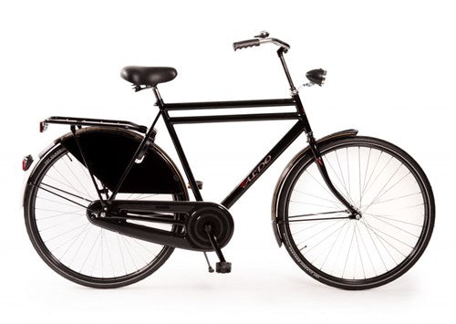 Aldo 28 pouces OPA vélo double tube brillant noir 65 cm