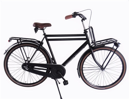 Aldo 28 pouces Opafiets Cargo 3V 65cm Matt Black