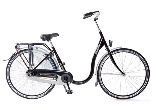 ALDO 28 pouces Low Entrée - Bike de niveau Alu Remonaf Black