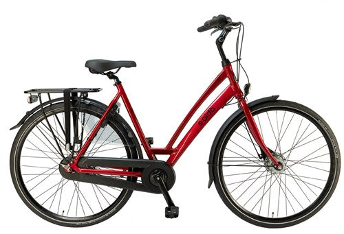 ALDO 28 pouces C7 Bicycle Alu DS50 7V Lasur Rood