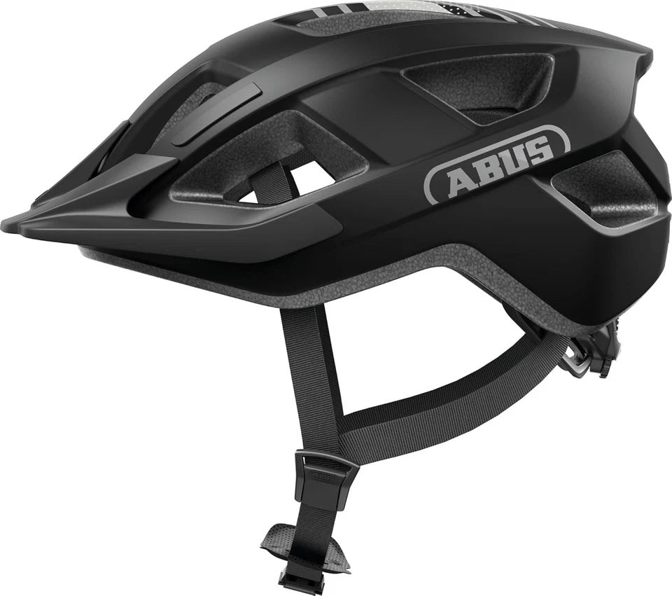 Abus Helm Aduro 3.0 LED Race Black S 51-55cm