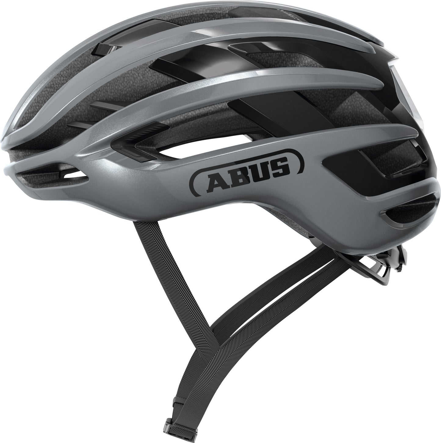 Abus casque airbreaker 2.0 graphite argent s 51-55cm