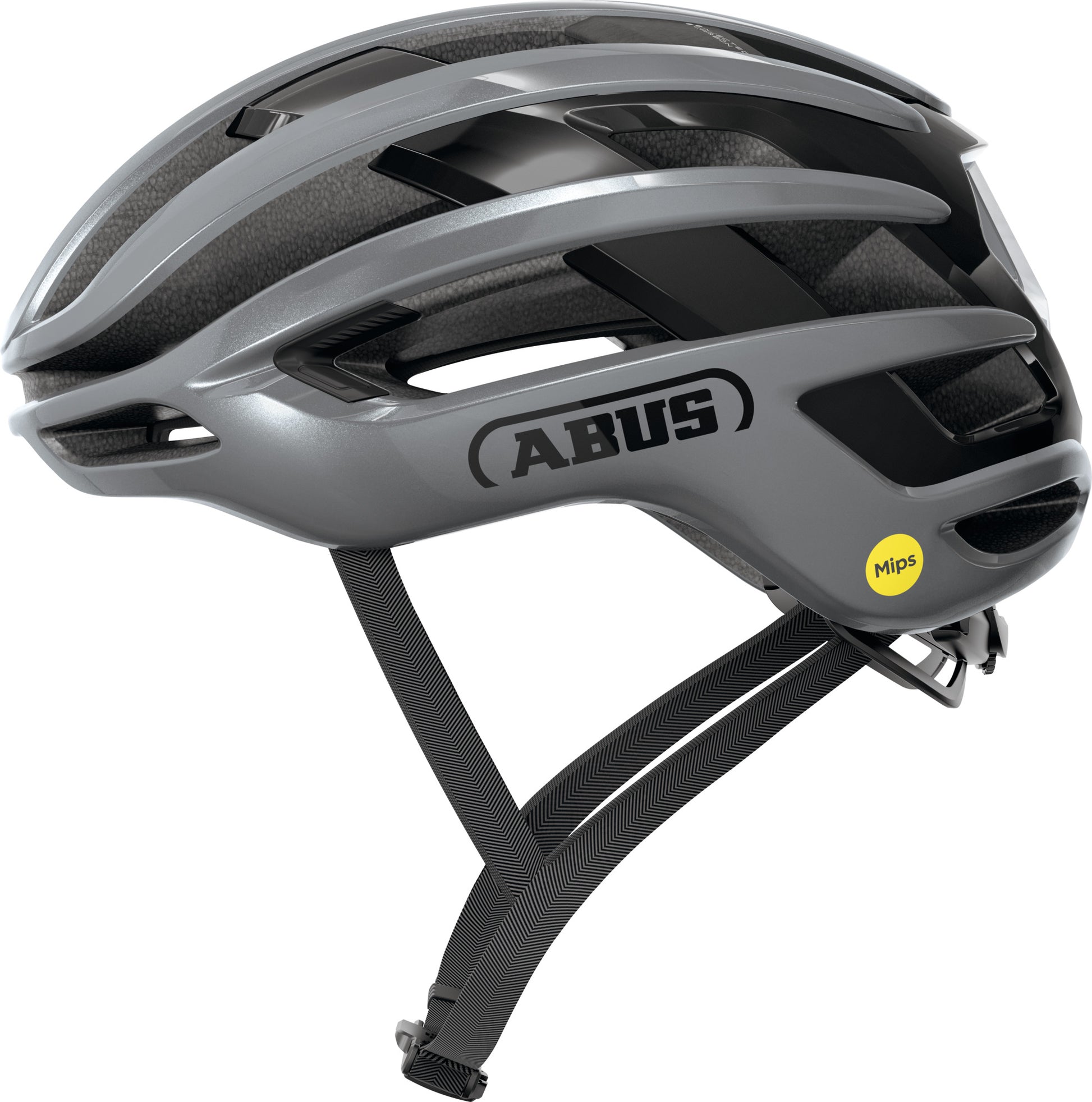 Abus casque airbreaker 2.0 mips graphite argent s 51-55cm