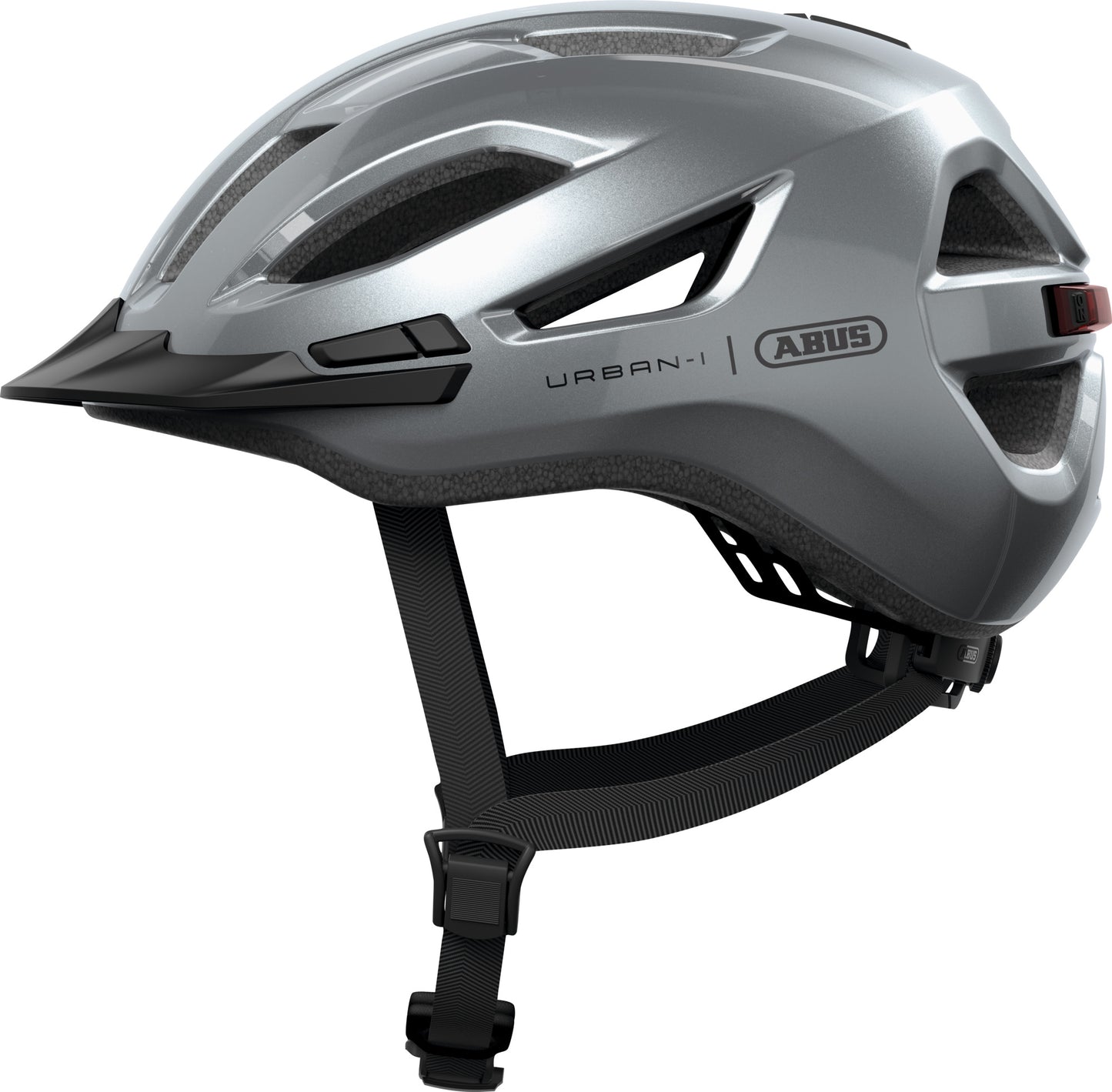 Casque Abus urban-i 4.0 graphite argent m 54-58cm