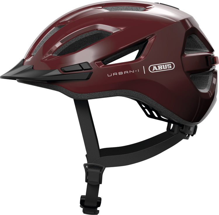 Casque Abus urban-i 4.0 marron rouge l 57-61cm