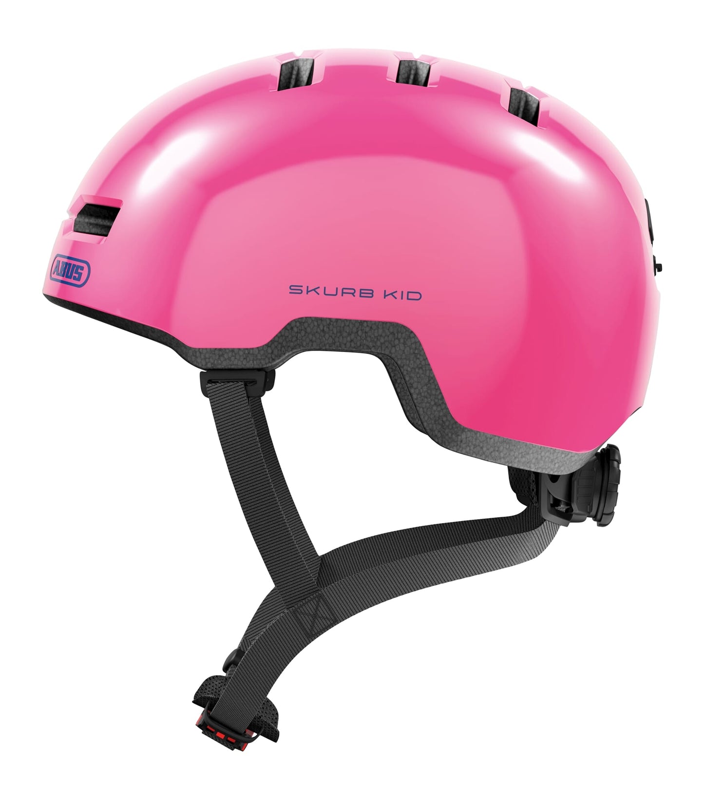 Abus skurb kid - casque de vélo - enfants rose brillant m (50 - 55 cm)