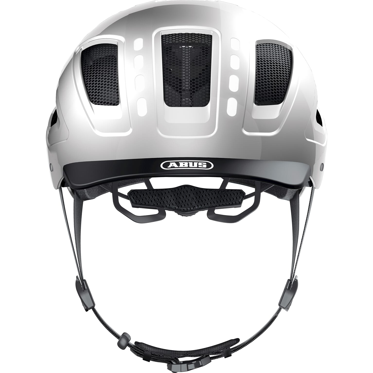 ABUS CASHET HYBAN 2.0 SIGNAL LED Silver L 56-61CM