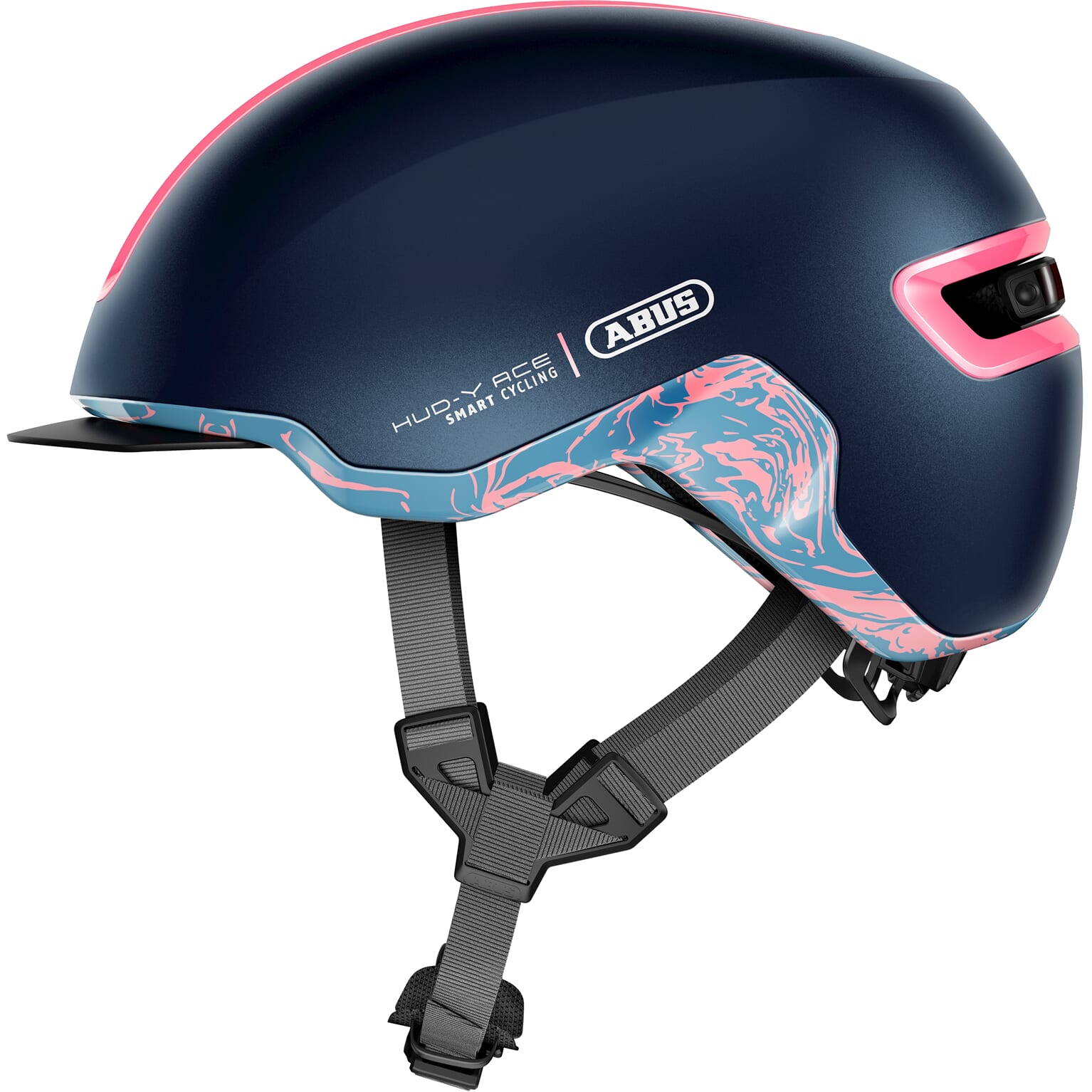 Abus Casque Hud-y Midnight Blue M 54-58CM