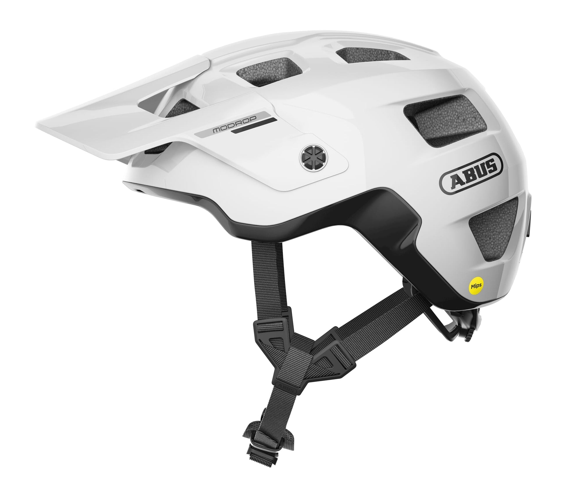 Casque Abus modrop mips blanc brillant m 54-58cm
