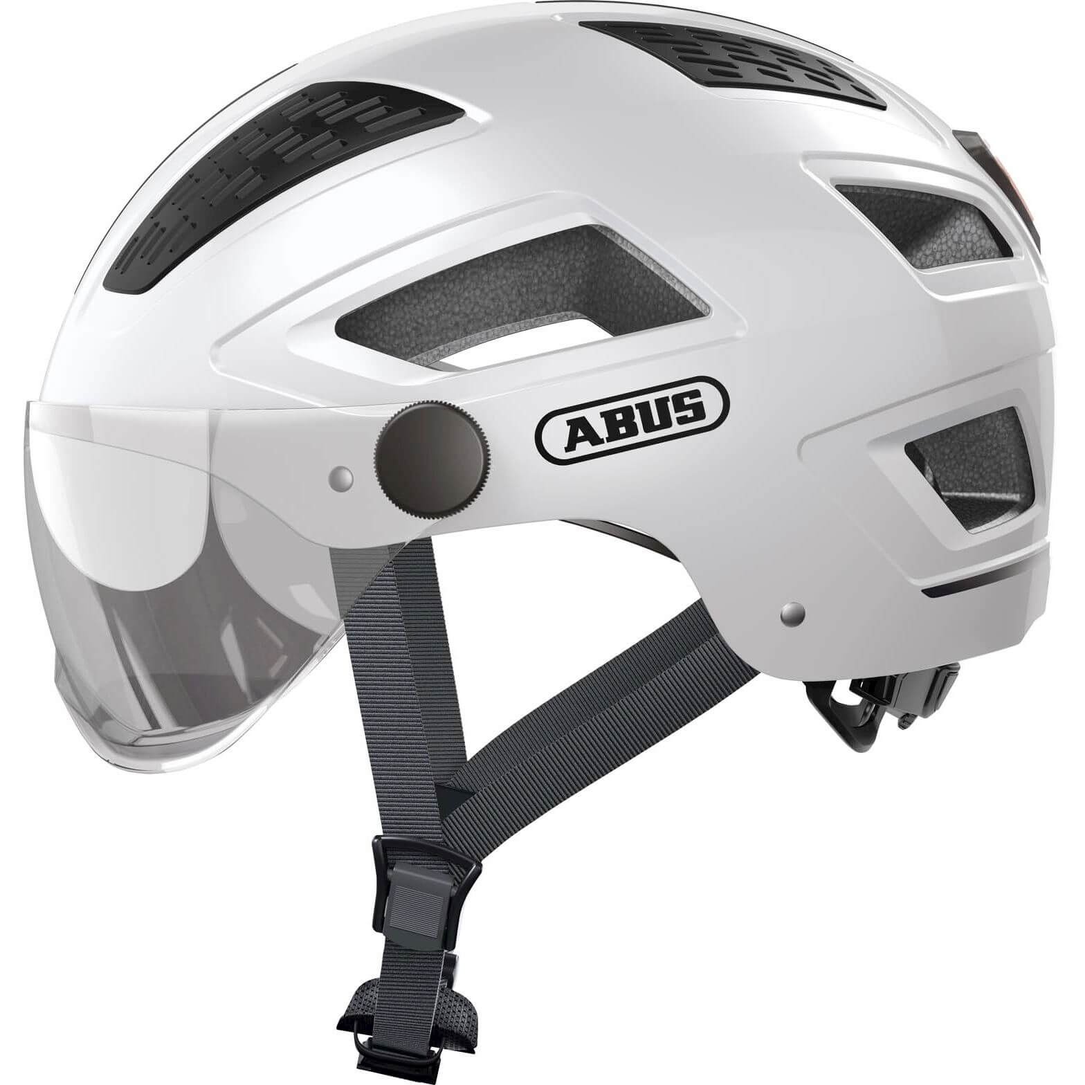 Casque Abus Hyban 2.0 ACE polaire Blanc L 56-61cm