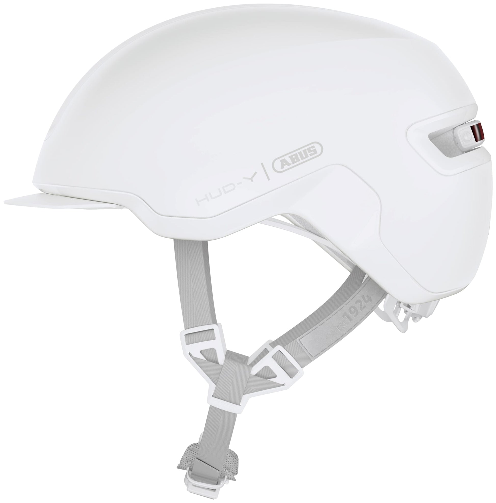 Abus casque hud-y blanc pur m 54-58cm