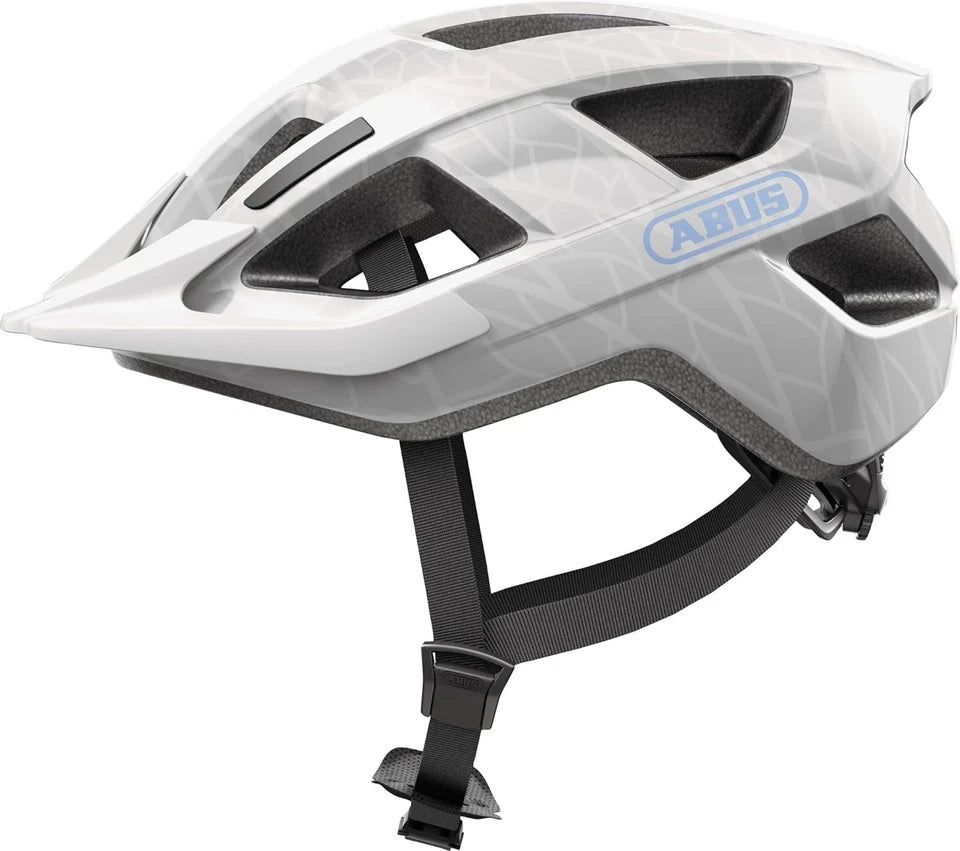 ABUS HELM ADURO 3.0 LED Art blanc M 52-58CM