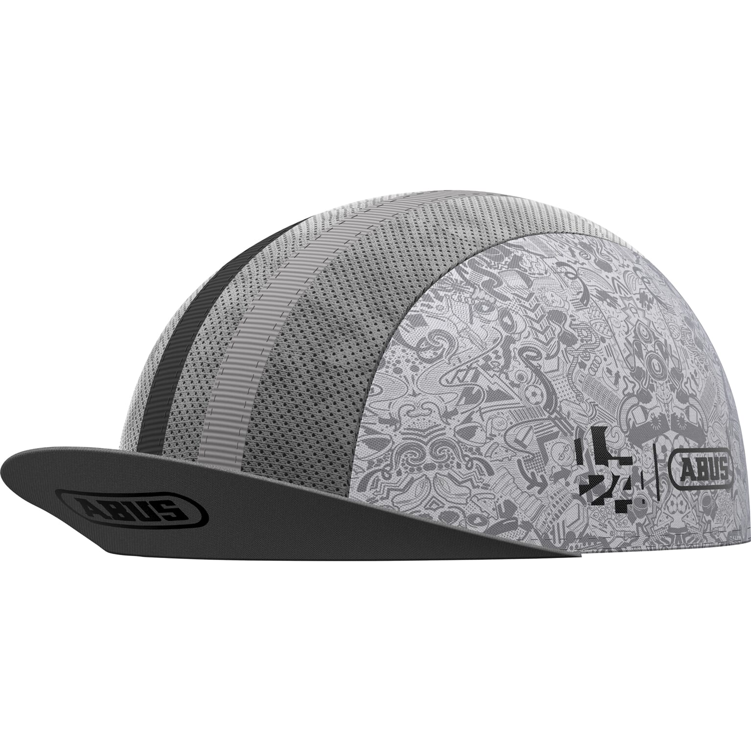 ABUS CASHET Race Cap italien blanc