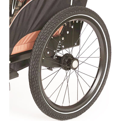 Remorque pour enfants à roues latérales Bobike