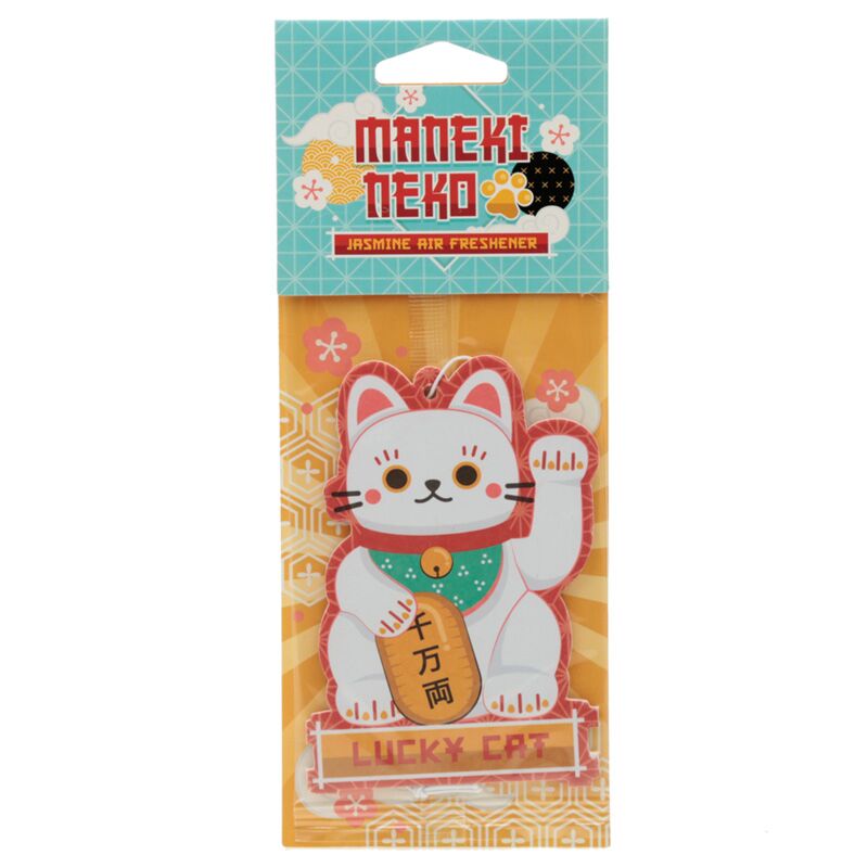 Jasmijn - White Maneki Neko Air Frisher