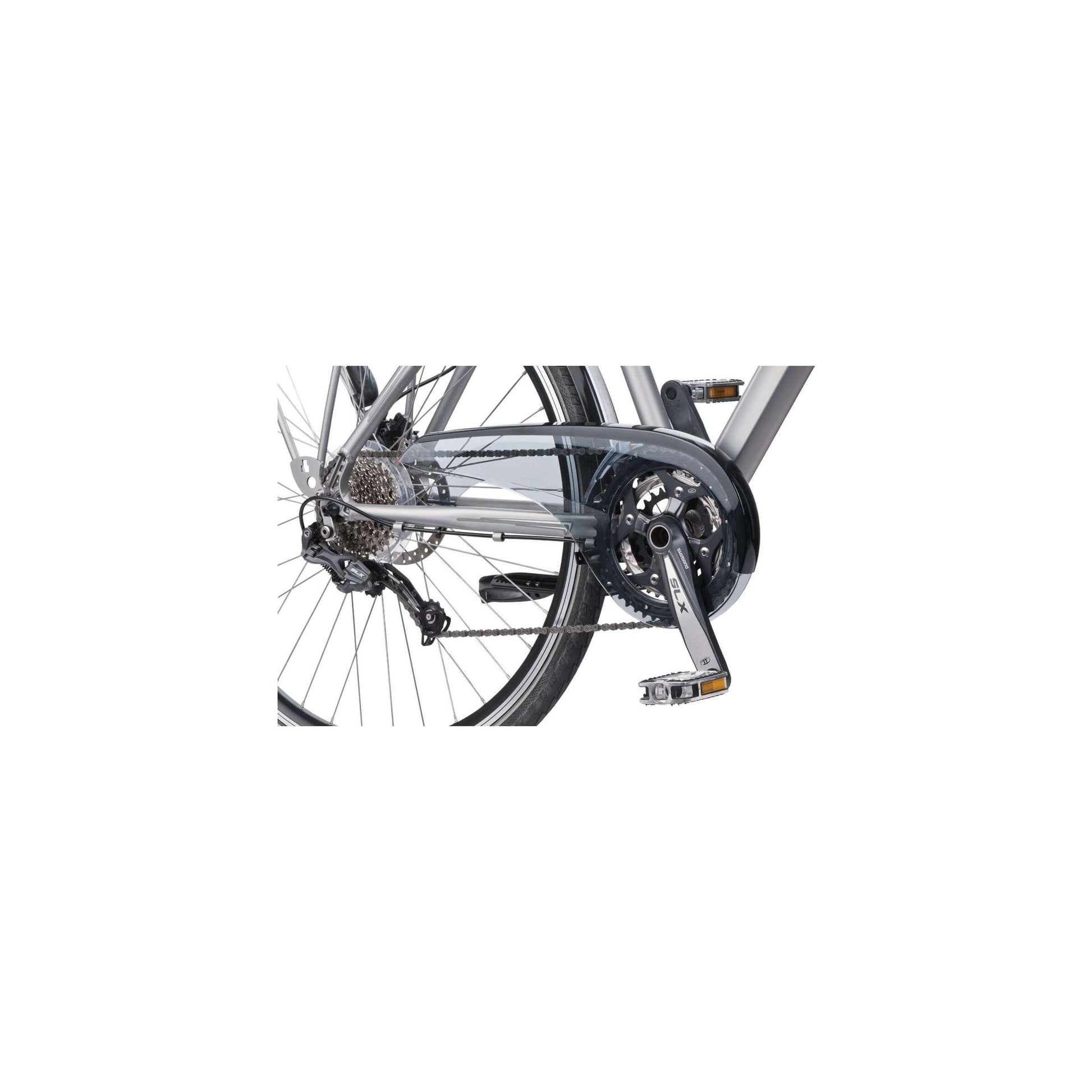 Protège-chaîne Scope 2 44T Transparent 49 x 21,5 cm
